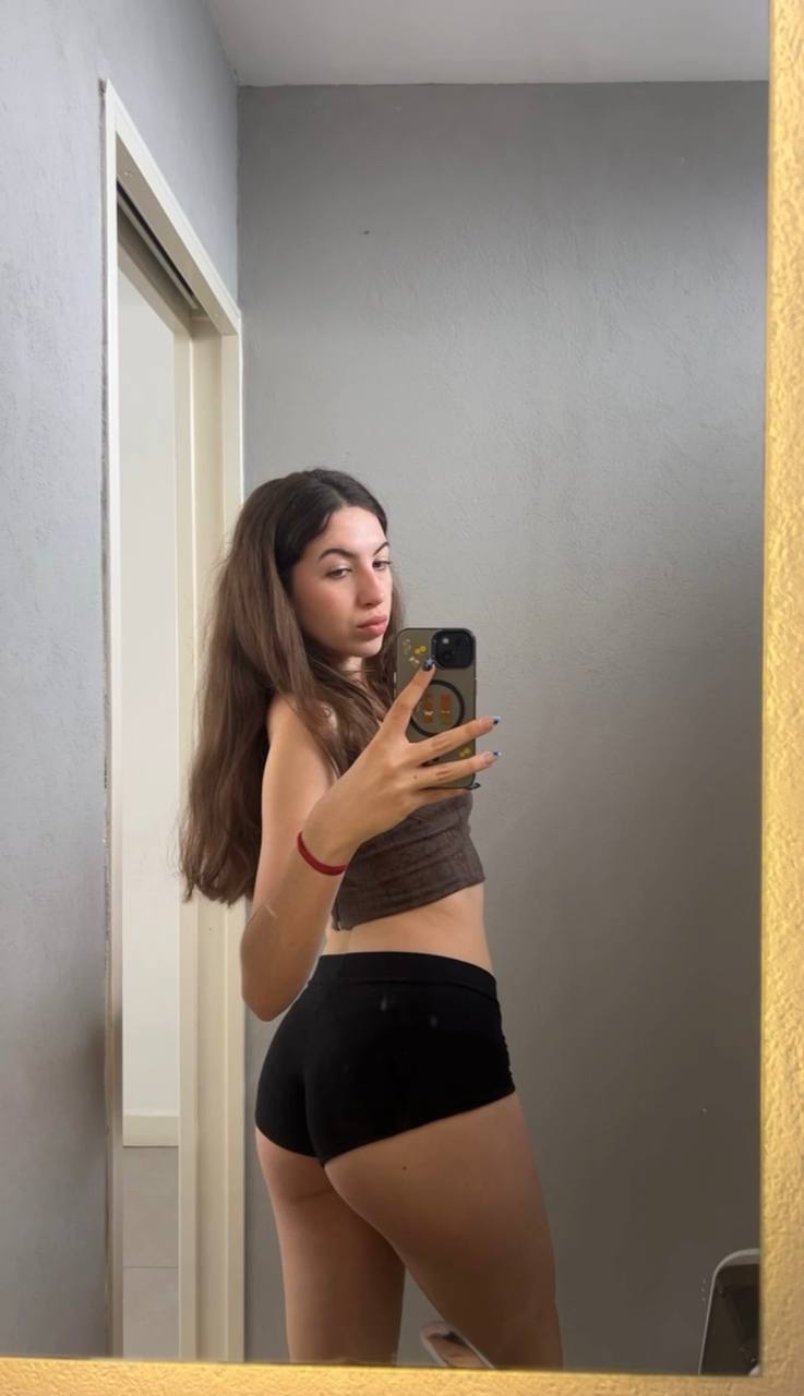 Amber in her underwear in Douala