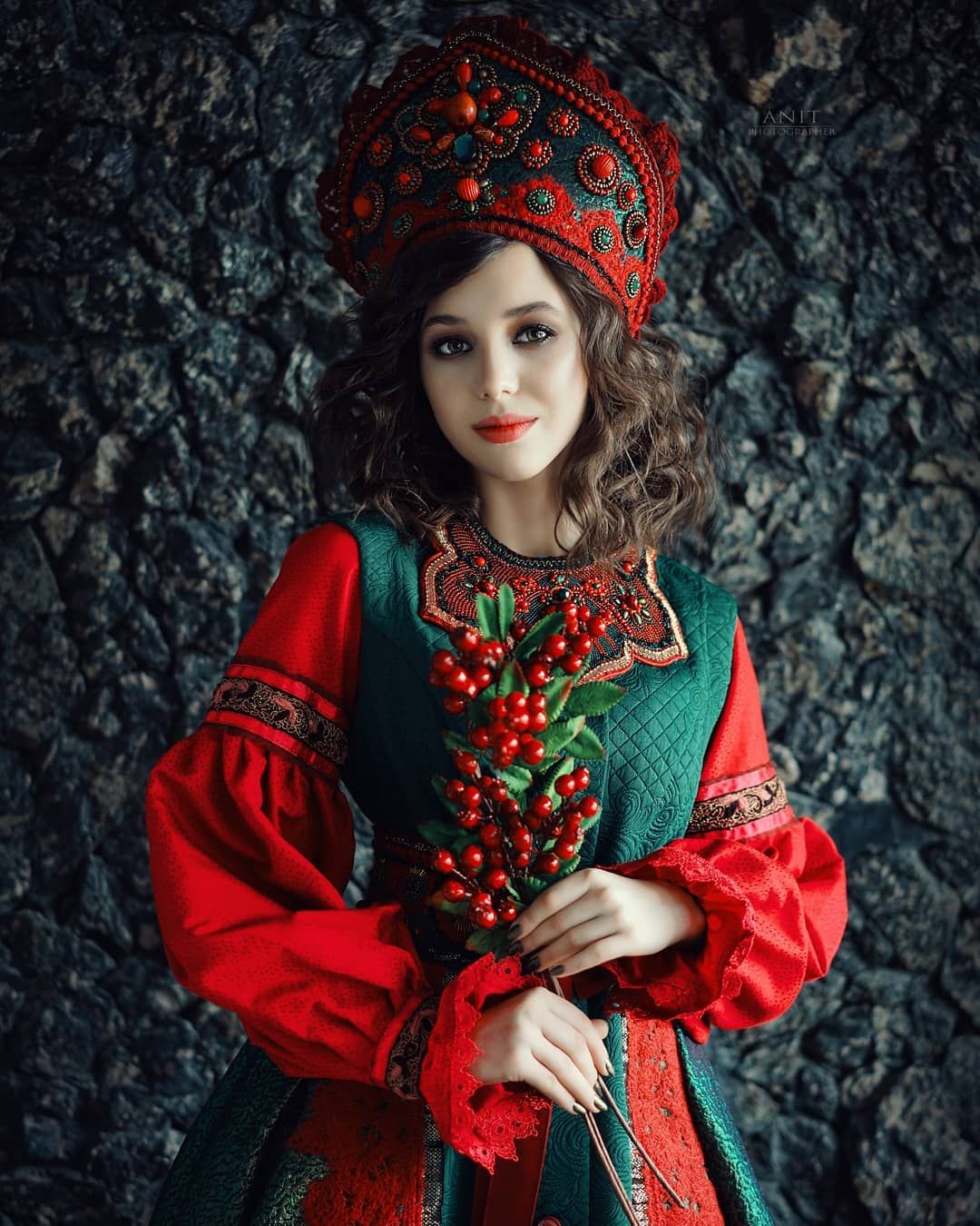 Nude girl Women in Slavic costumes in Douala
